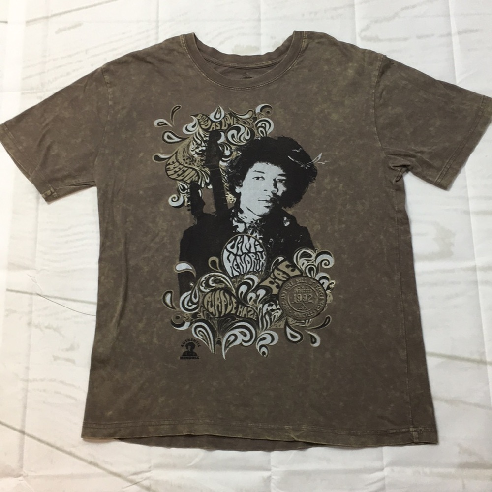 Jimi Hendrix Graphic T Shirt size Large